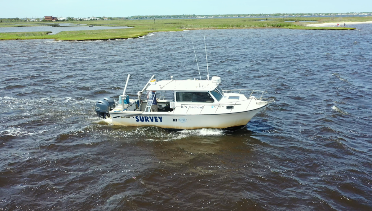 The R/V Seahawk on Barnegat Bay