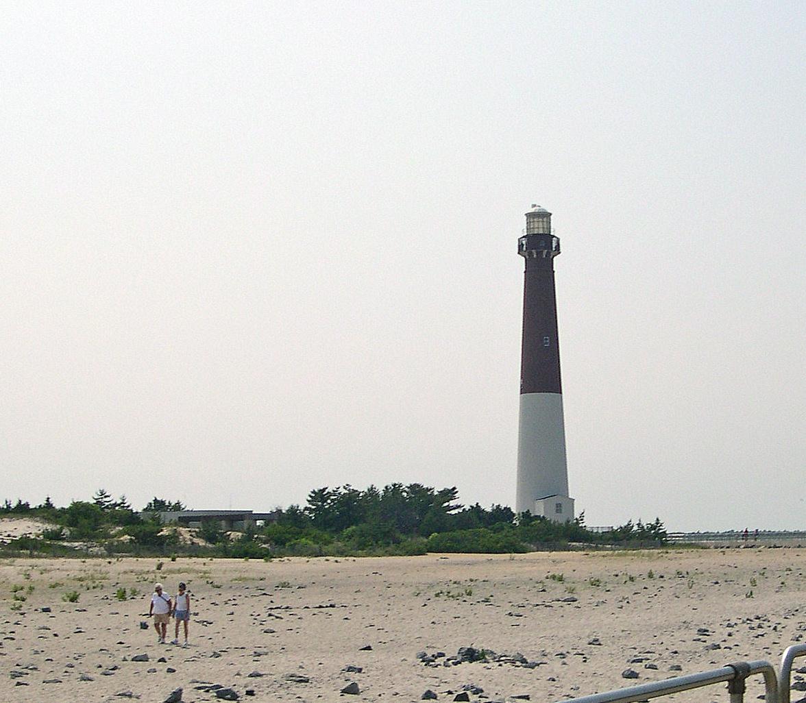 A view of Barnegat Lighthouse