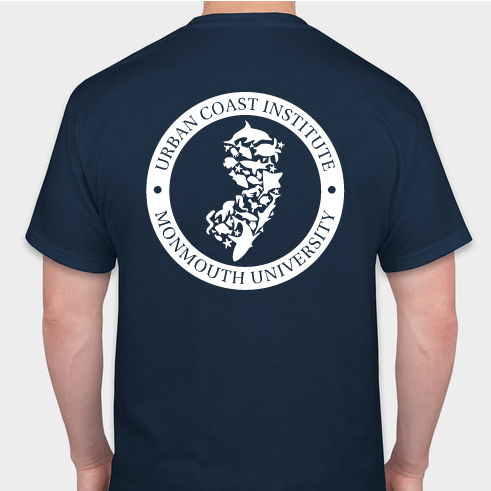 A tee shirt with the UCI logo on the back