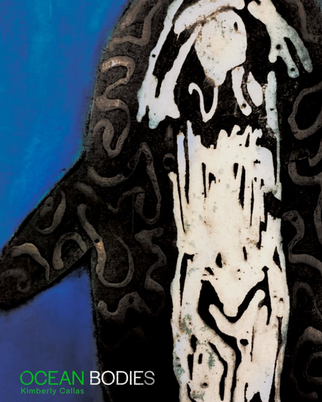 Artwork depicting a human form within a whale