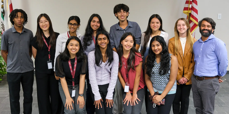 SPARK intern group with director Sanjeev Renade