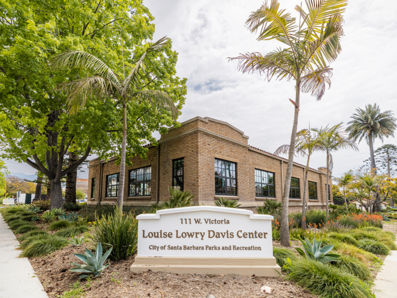 Louise Lowry Davis Center exterior.