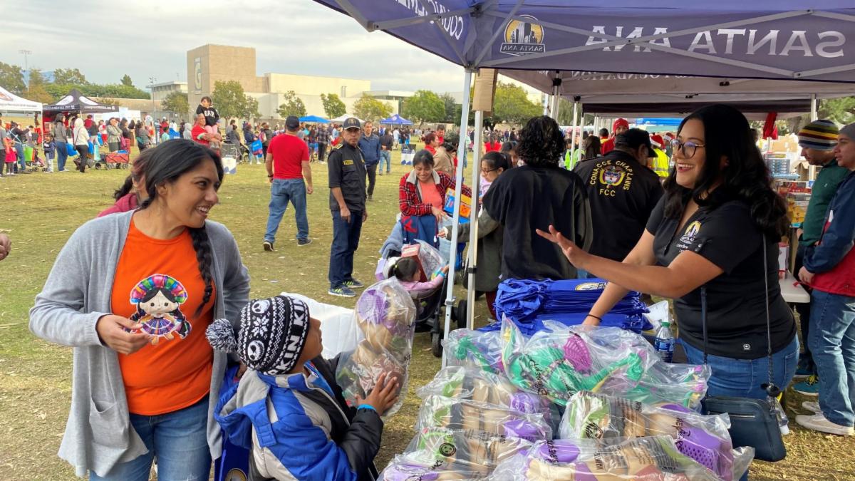 Posada Toy Giveaway at Centennial Park
