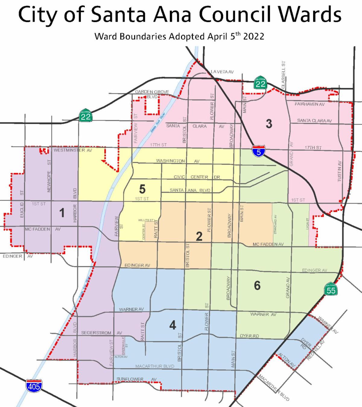 An image of a map with different colors and numbers.