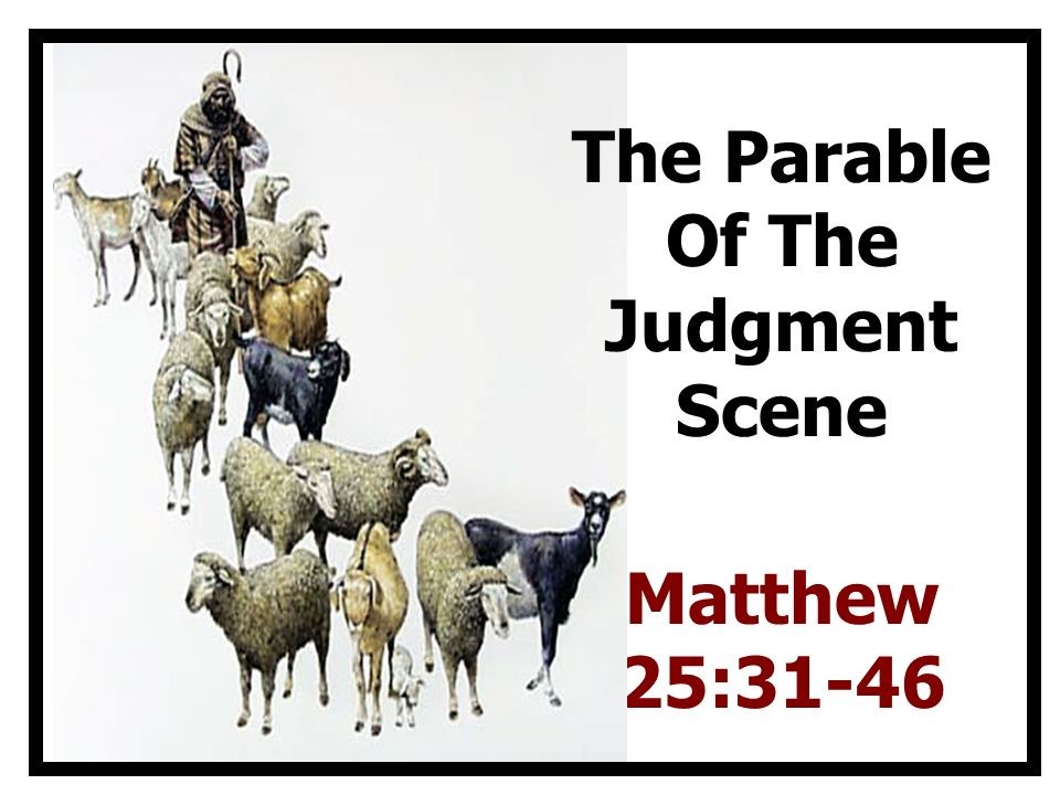 Parable of the Judgment Scene