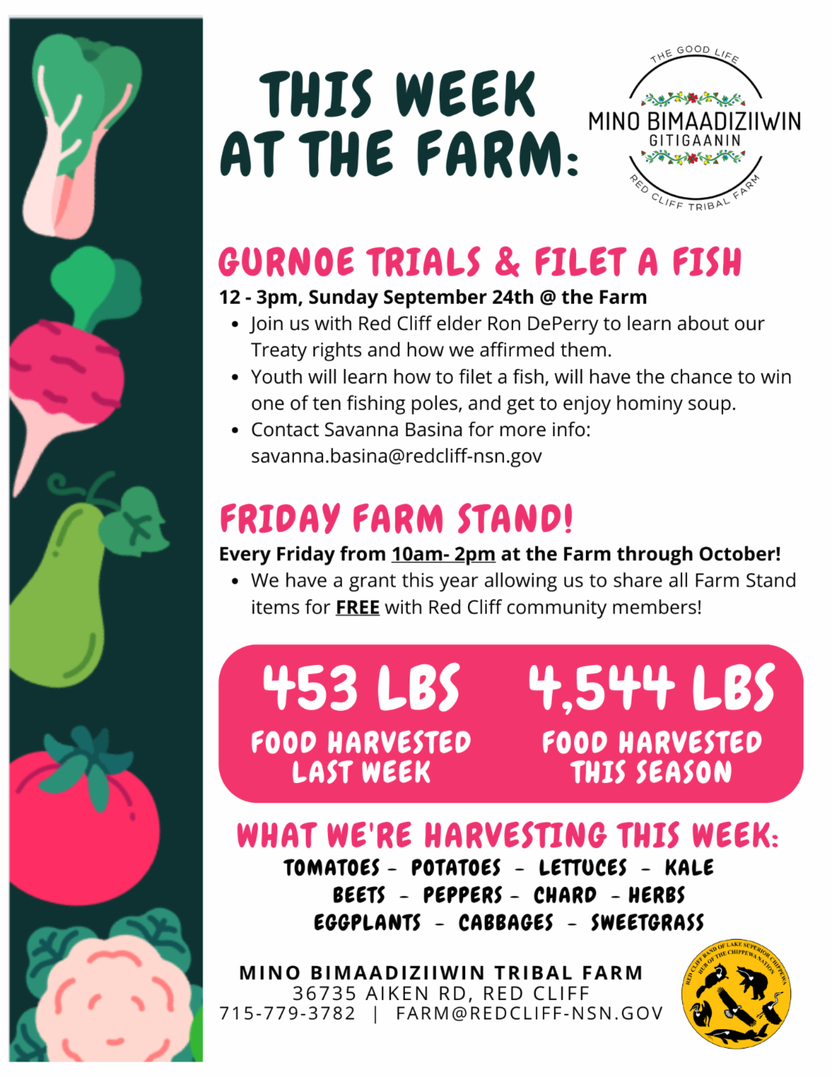 Miisaninawiind Weekly Newsletter September 1824, 2023