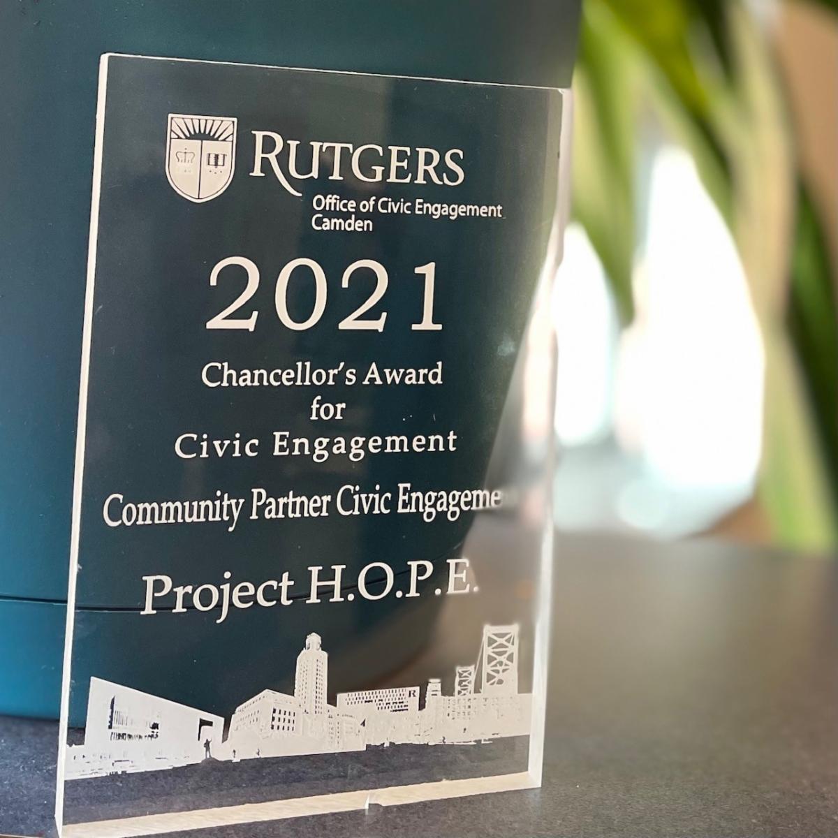 Rutgers Civic Engagement Award.jpg