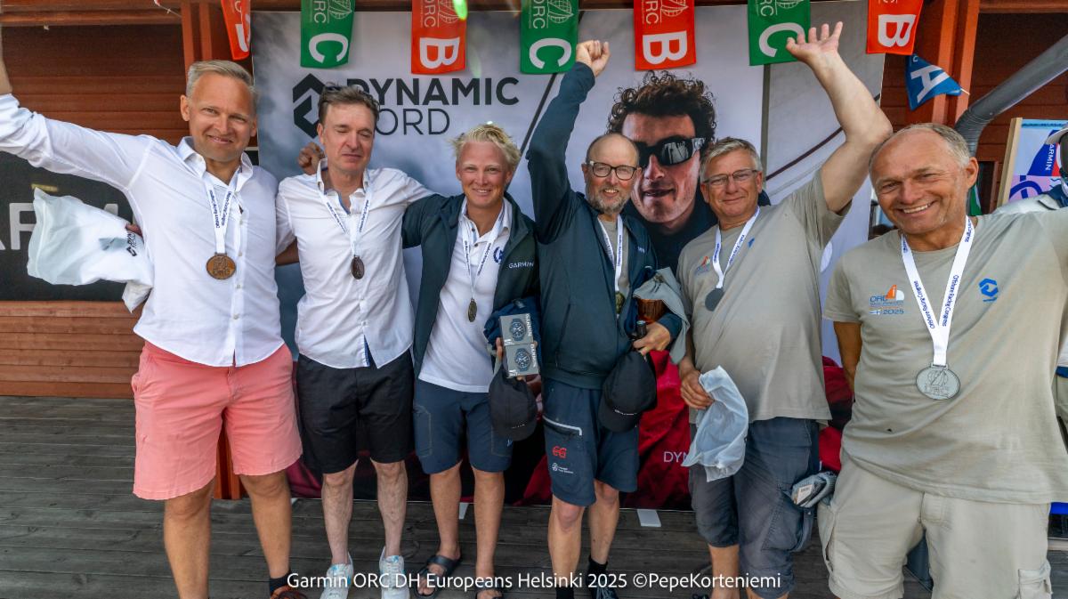 Class C Top 3 Garmin ORC DH Europeans 2025 Helsinki