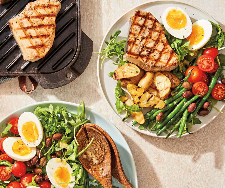 Grilled Swordfish Niçoise