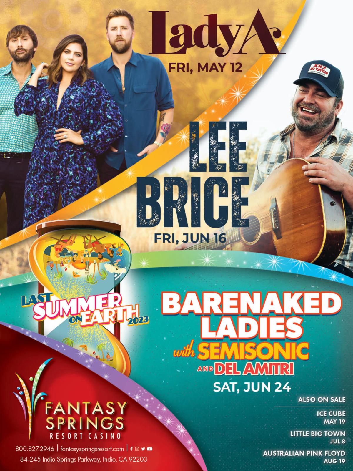 Check Out These Exciting LIVE Shows Coming To Fantasy Springs!