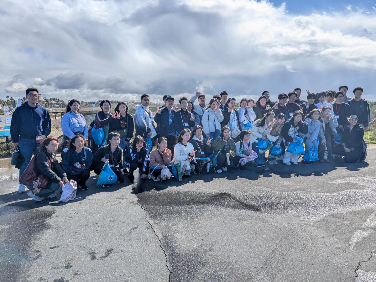 Visiting Japanese students by Beverley Hansen