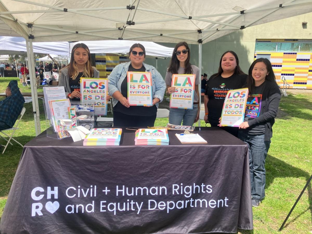 LA Civil Rights Team at the LAURA Event.