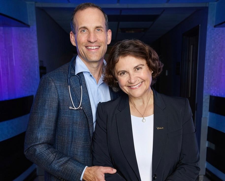 Dr. Gabriela Ilie and Dr. Rob Rutledge