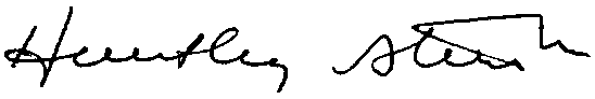 Hartley Stern signature 2017