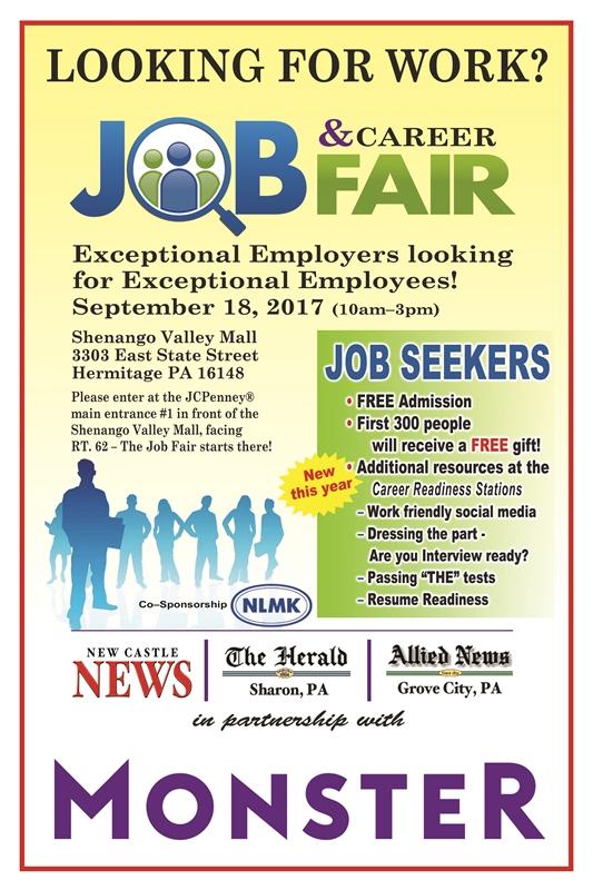 Career Opportunities in the Shenango Valley