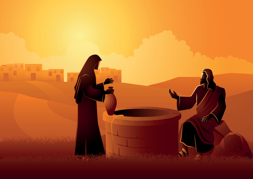 Garden landscape design with pathway intersecting bright green lawns and shrubs white sheet walkway in the garden. Landscape design with colorful shrubs. grass with bricks pathways. lawn care service.