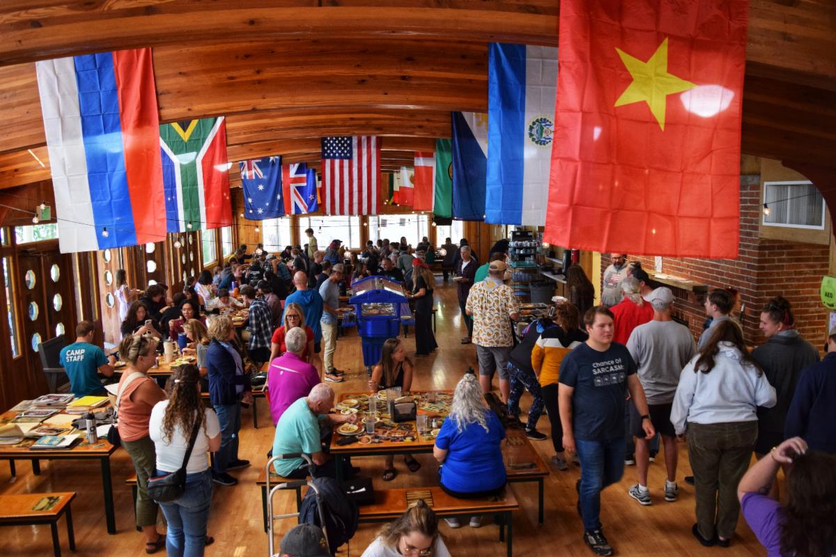 Attending the weekend Lake Wenatchee Y Camp alumni event
