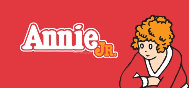 Annie Jr. graphic with Annie image