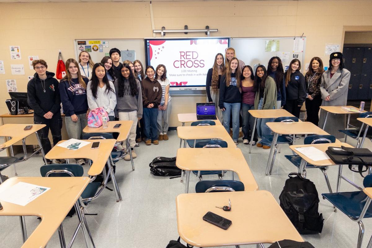 Red Cross Club members