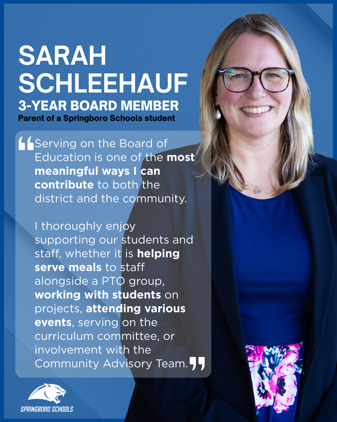 Sarah Schleehauf image and quote