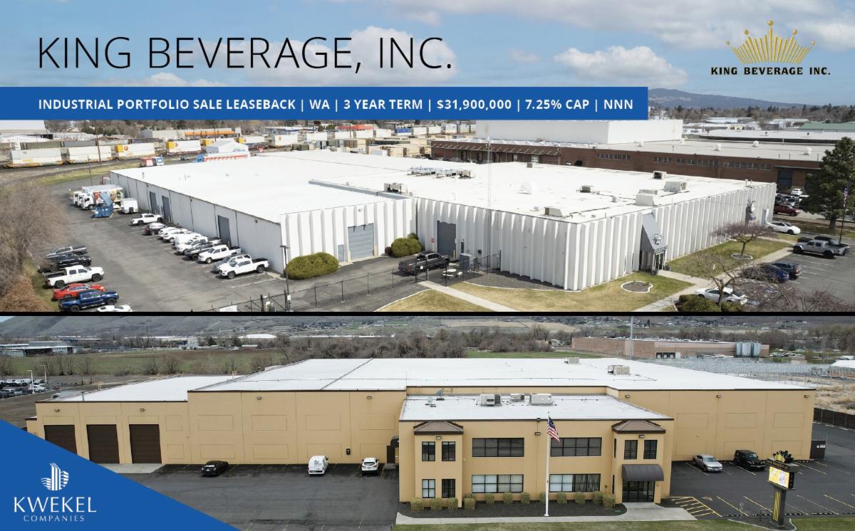King Beverage | Industrial Portfolio Sale Leaseback | Cold Storage ...