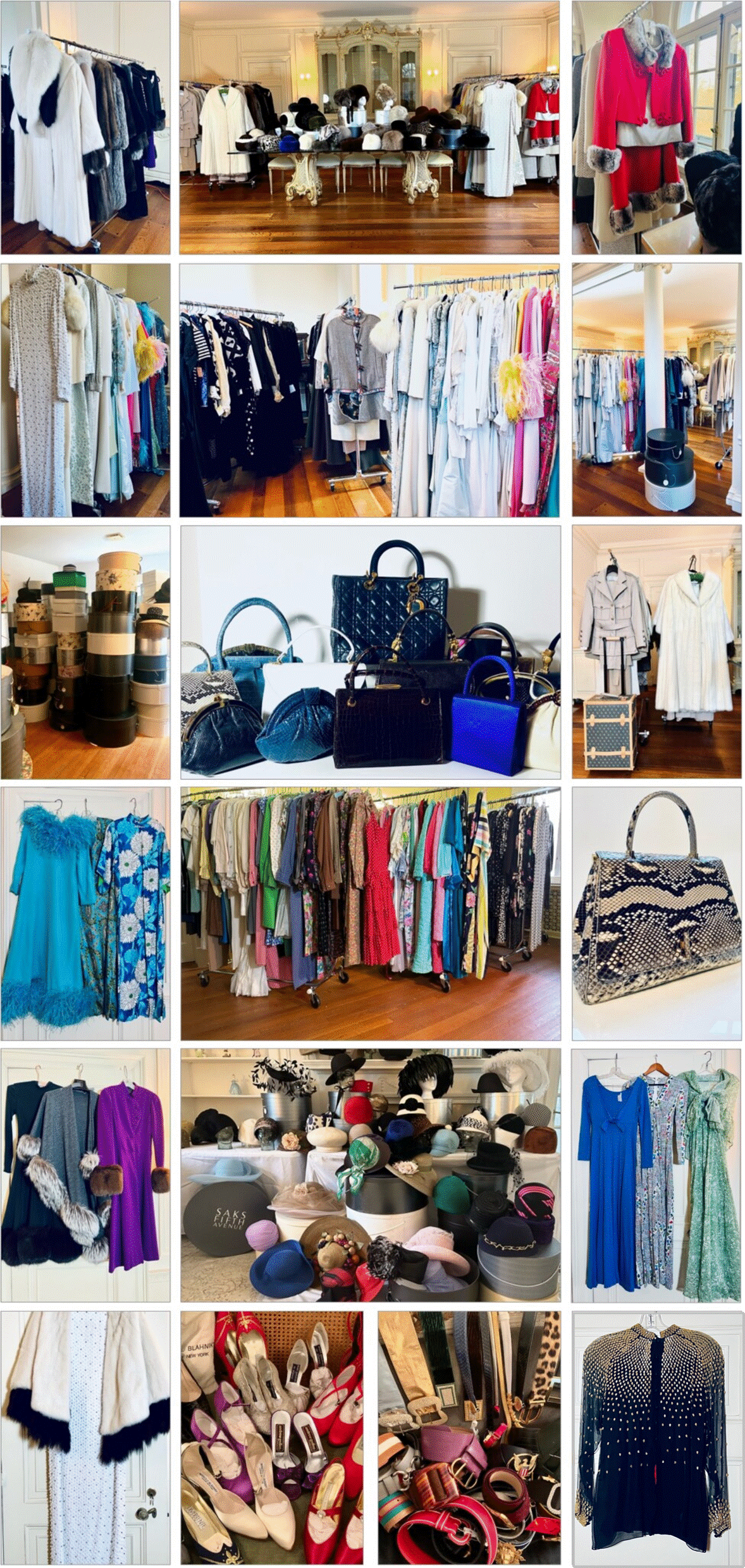 Greenwich CT Designer & Vintage Clothing Sale