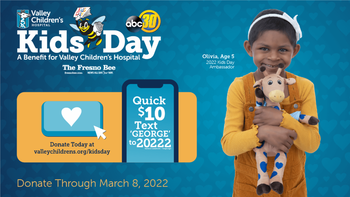 Kids Day 2022 Donate through March 8 2022