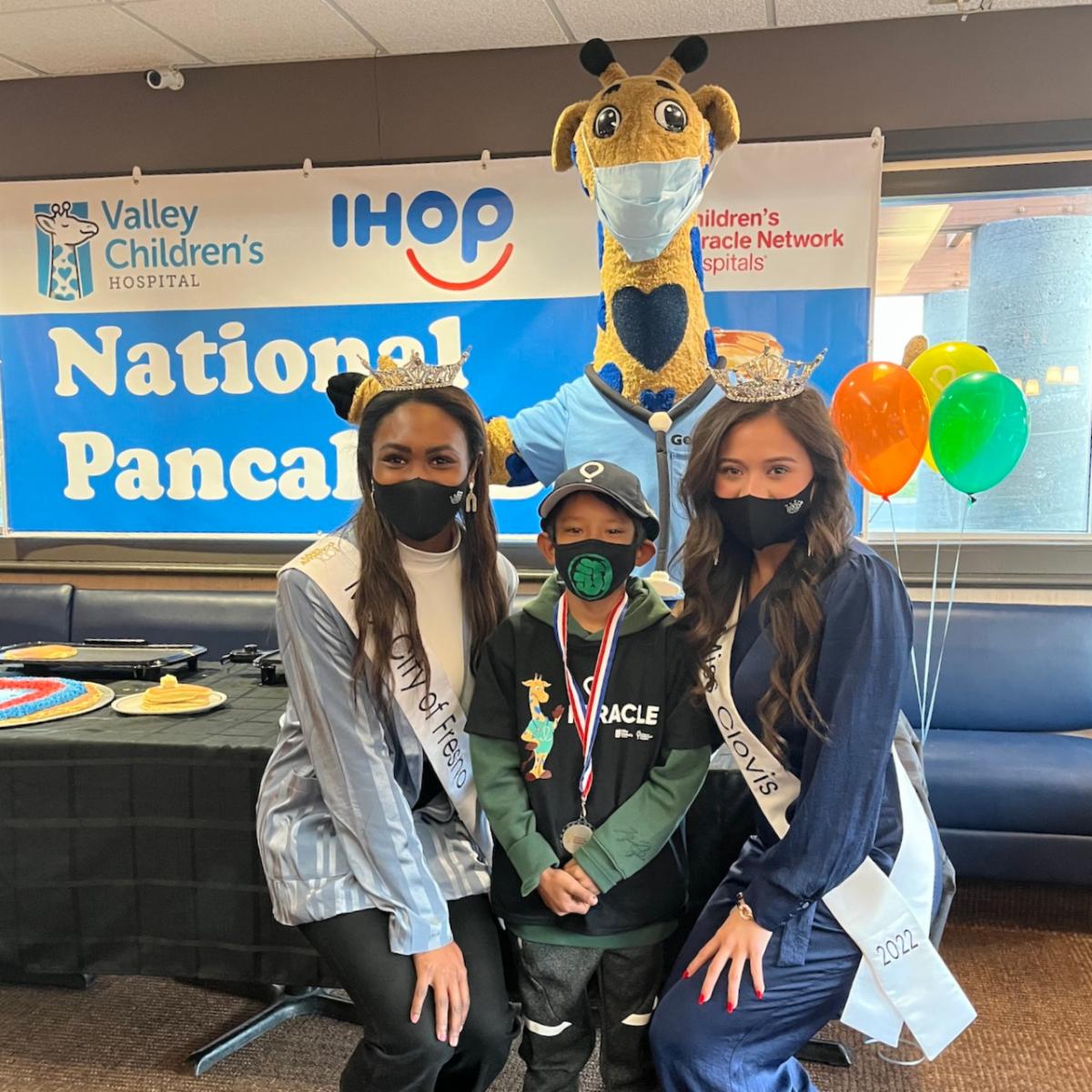 George Miss City of Fresno Tyson and Miss Clovis