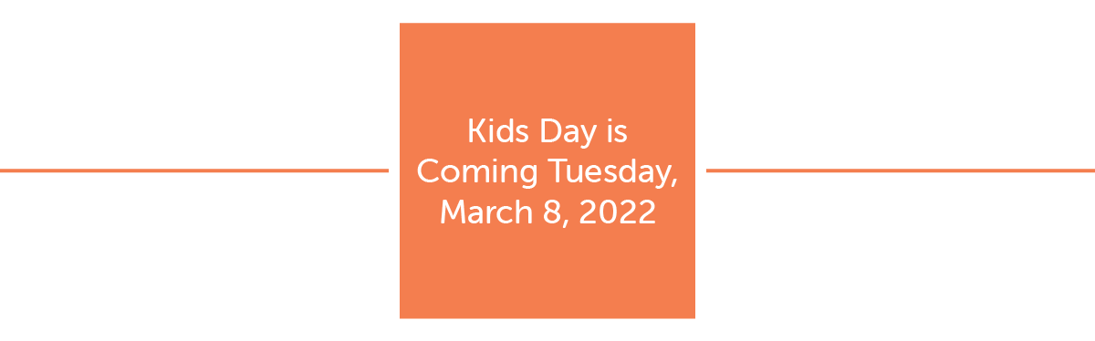 Kids day march 8 2022