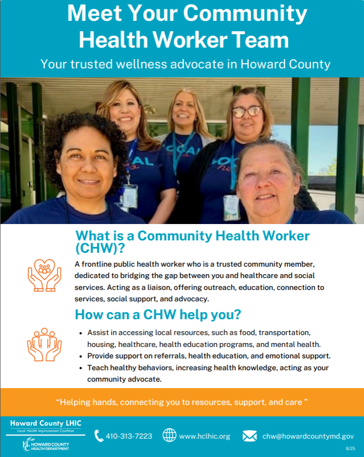 Meet with your community health workers. A group of women smiling.