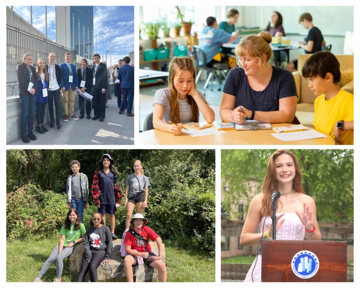 Middle School Collage