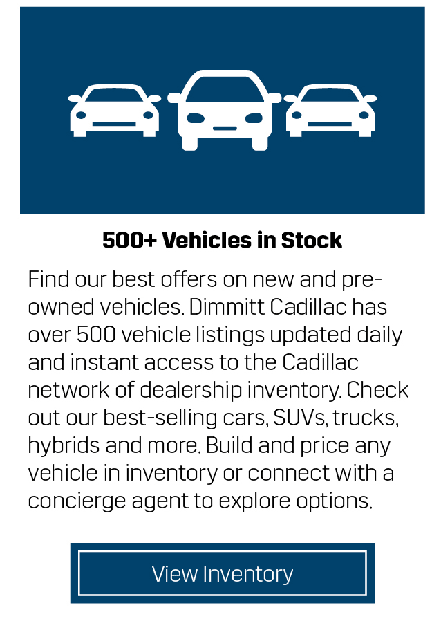 500 Vehicles In Stock