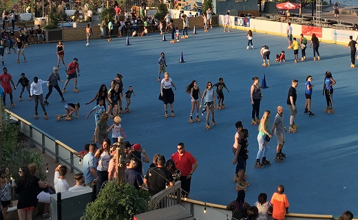 pop up rink