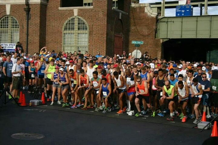 marathon runners