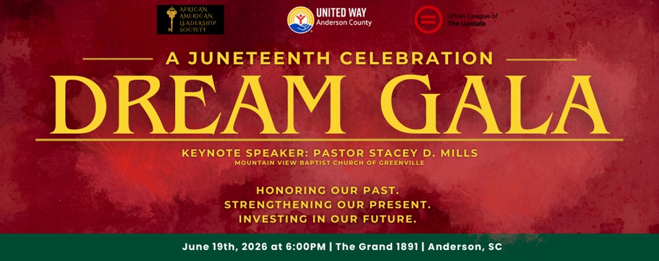 United Way of Anderson Dream Gala