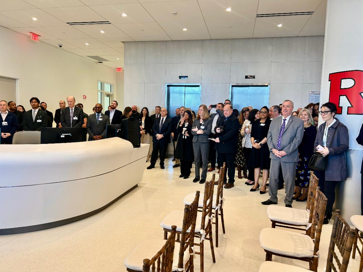 AMP ribbon cutting