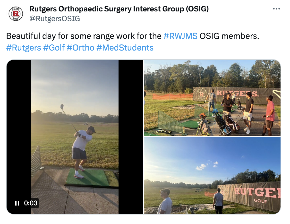 OSIG twitter post