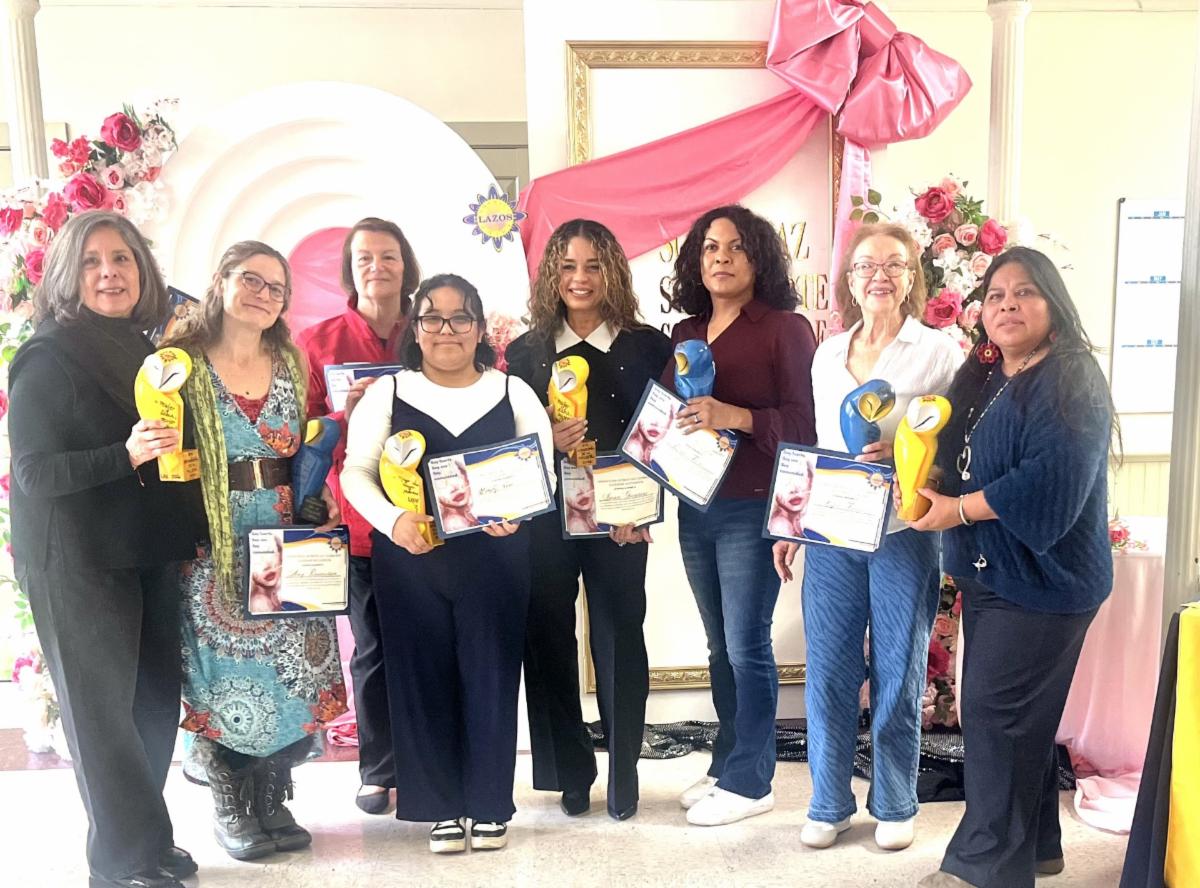 Susan Giordano recognized by LAZOS
