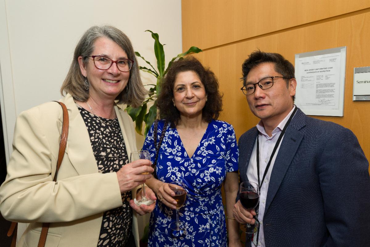 reception during CHINJ 20th anniversary celebration