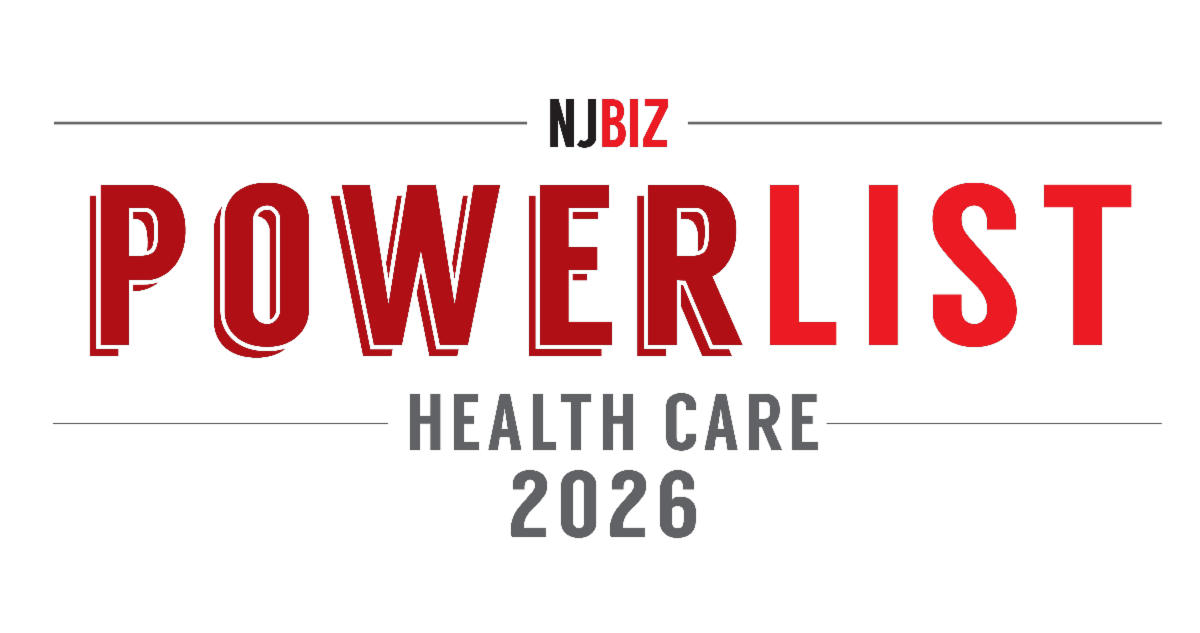NJBIZ Health Care Power List 2026 logo
