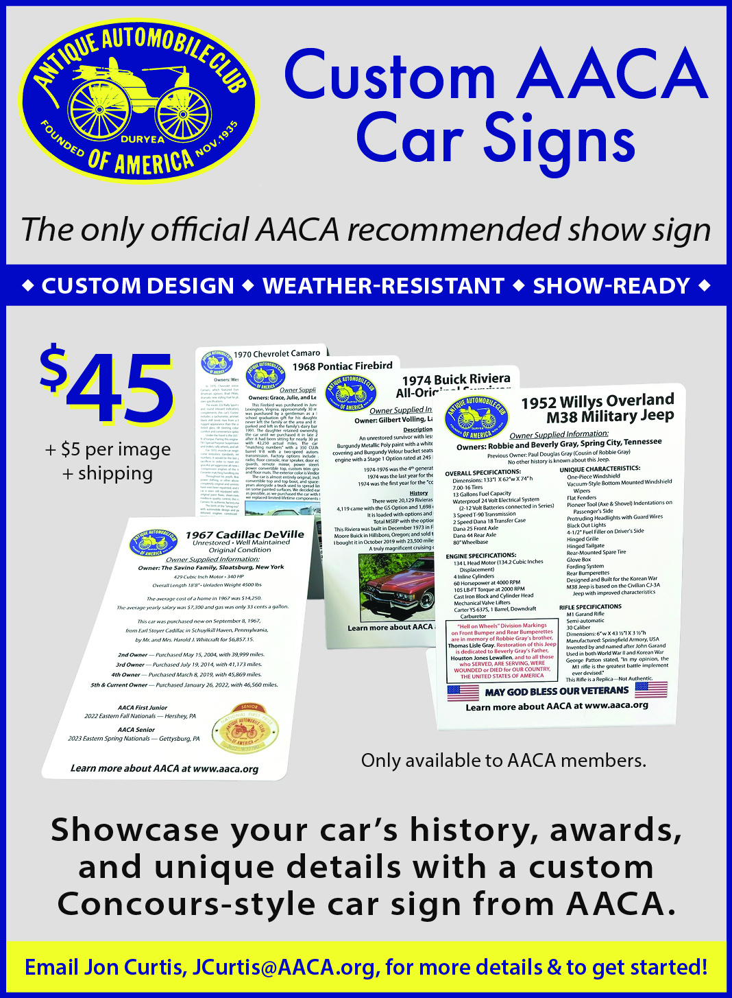 AACA Speedster - April 2026