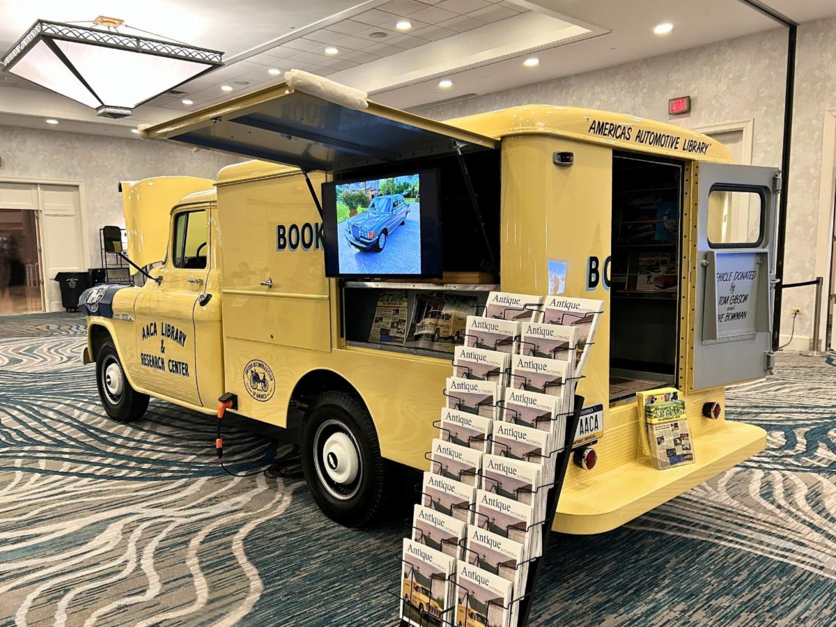 AACA Library Bookmobile at the 2026 Annual Convention