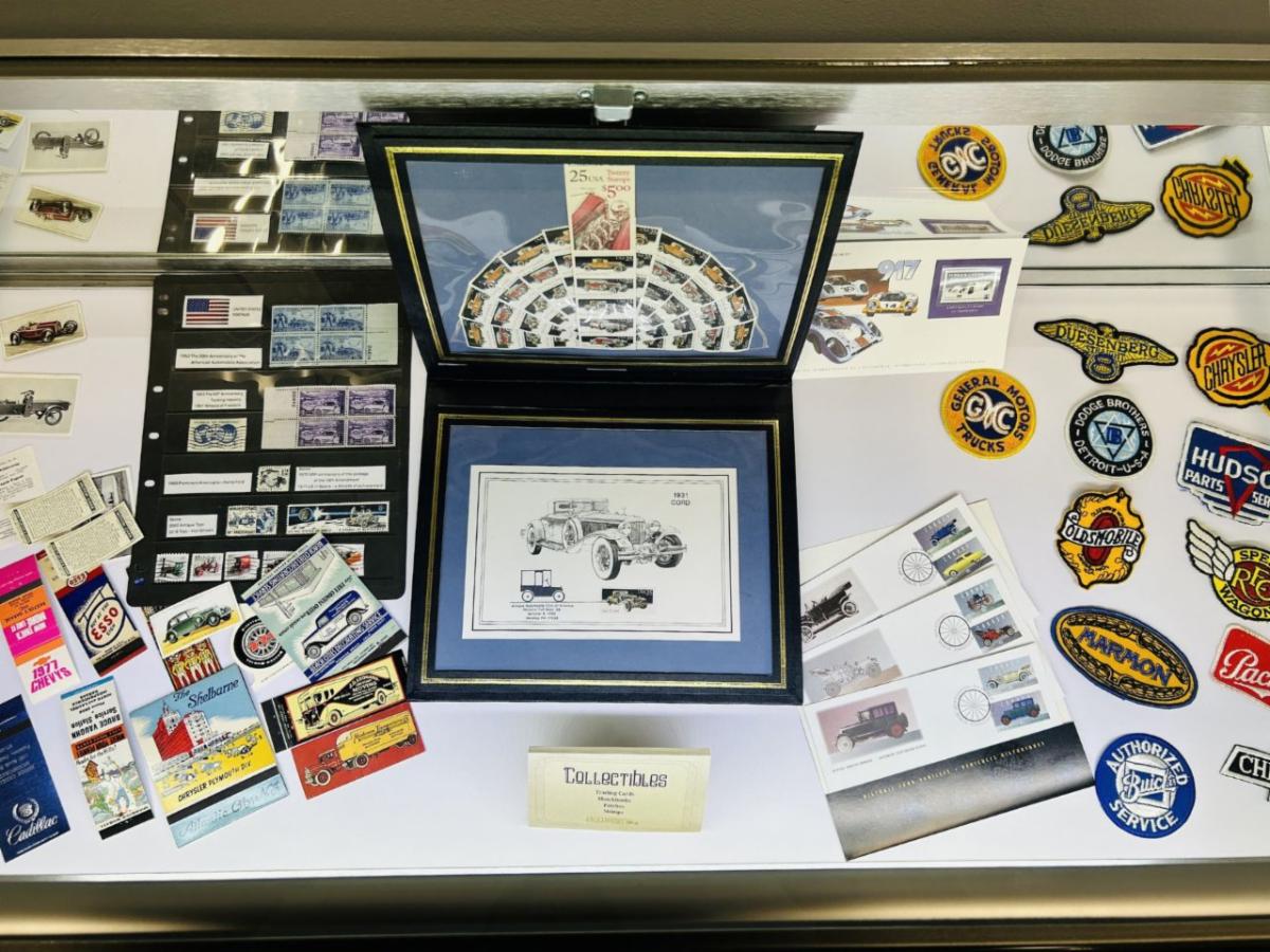 AACA Library Collectibles Display