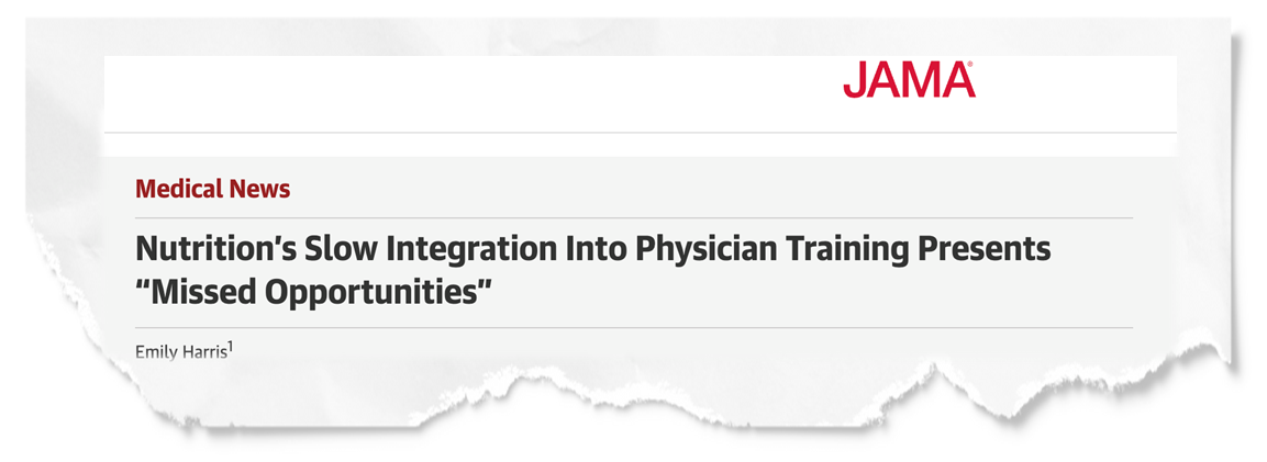 News clipping from JAMA article featuring the Gaples Institute