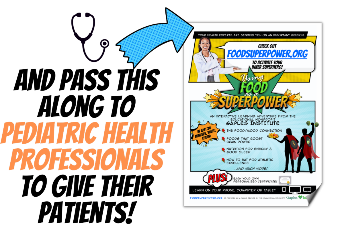 Click to download a flyer for pediatricians