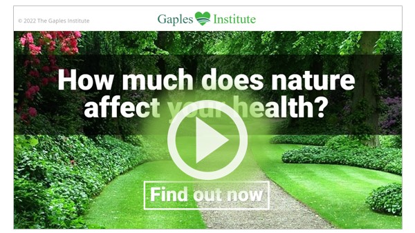 Click to learn about how nature affects your health