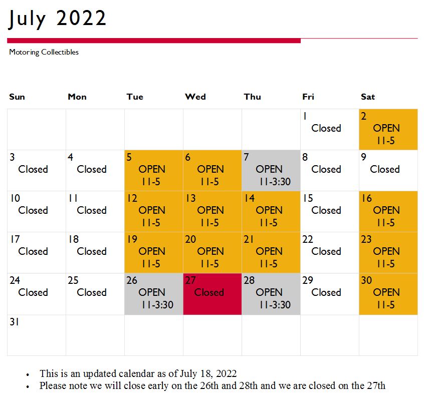 Wilkinson's July 2022 New Arrivals and
