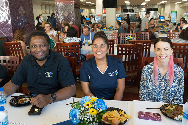 Staff at Classified Appreciation Lunch