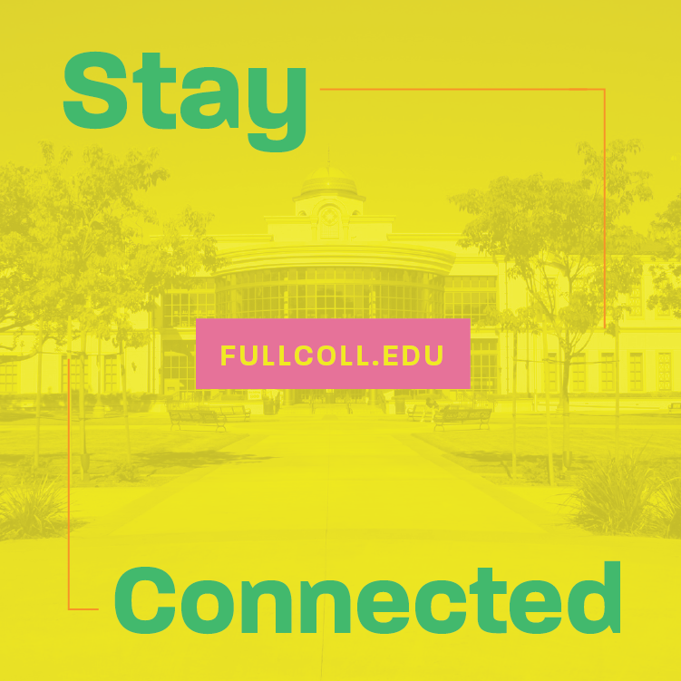 Stay connected at Fullerton College