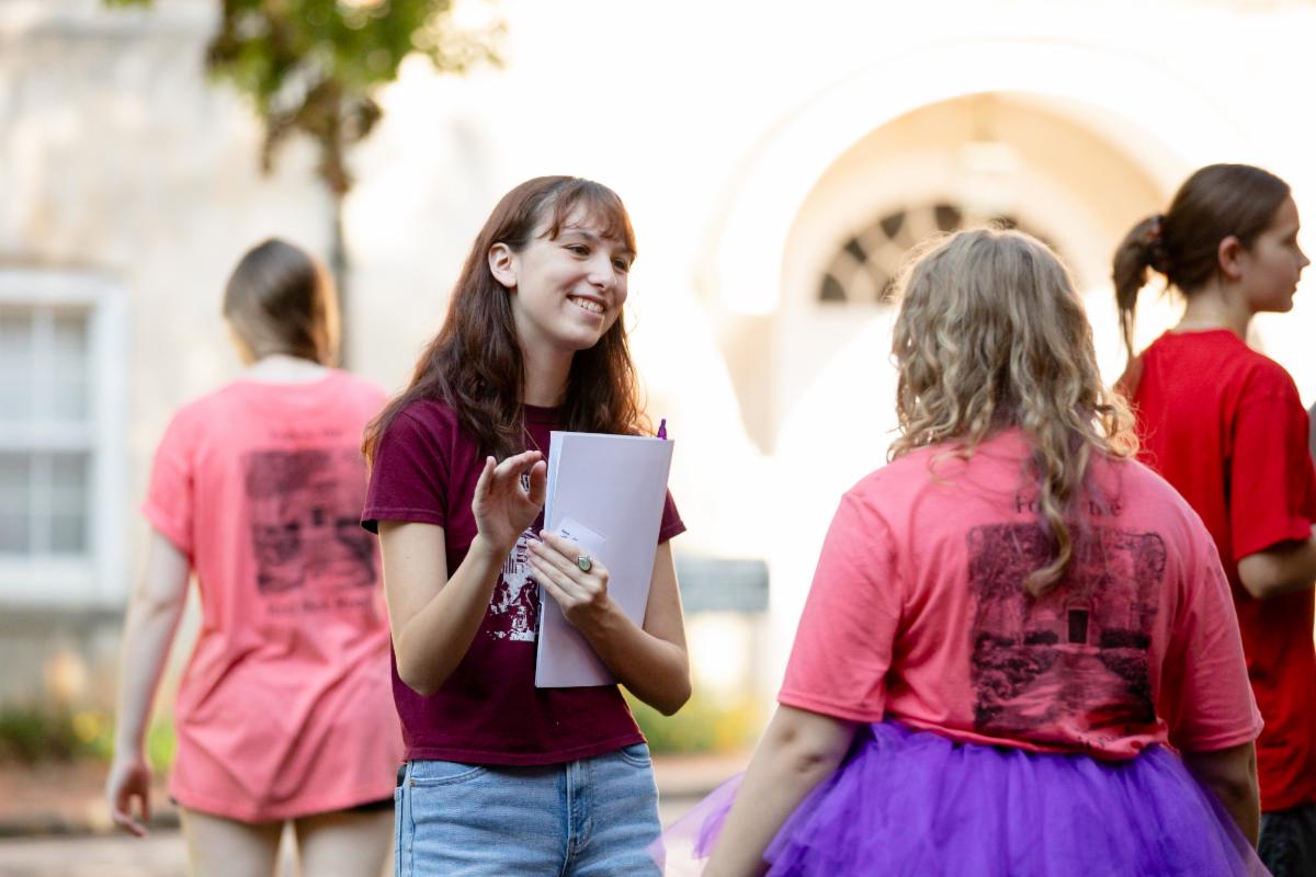 Lauren Tysor '24 with Cass Church '24